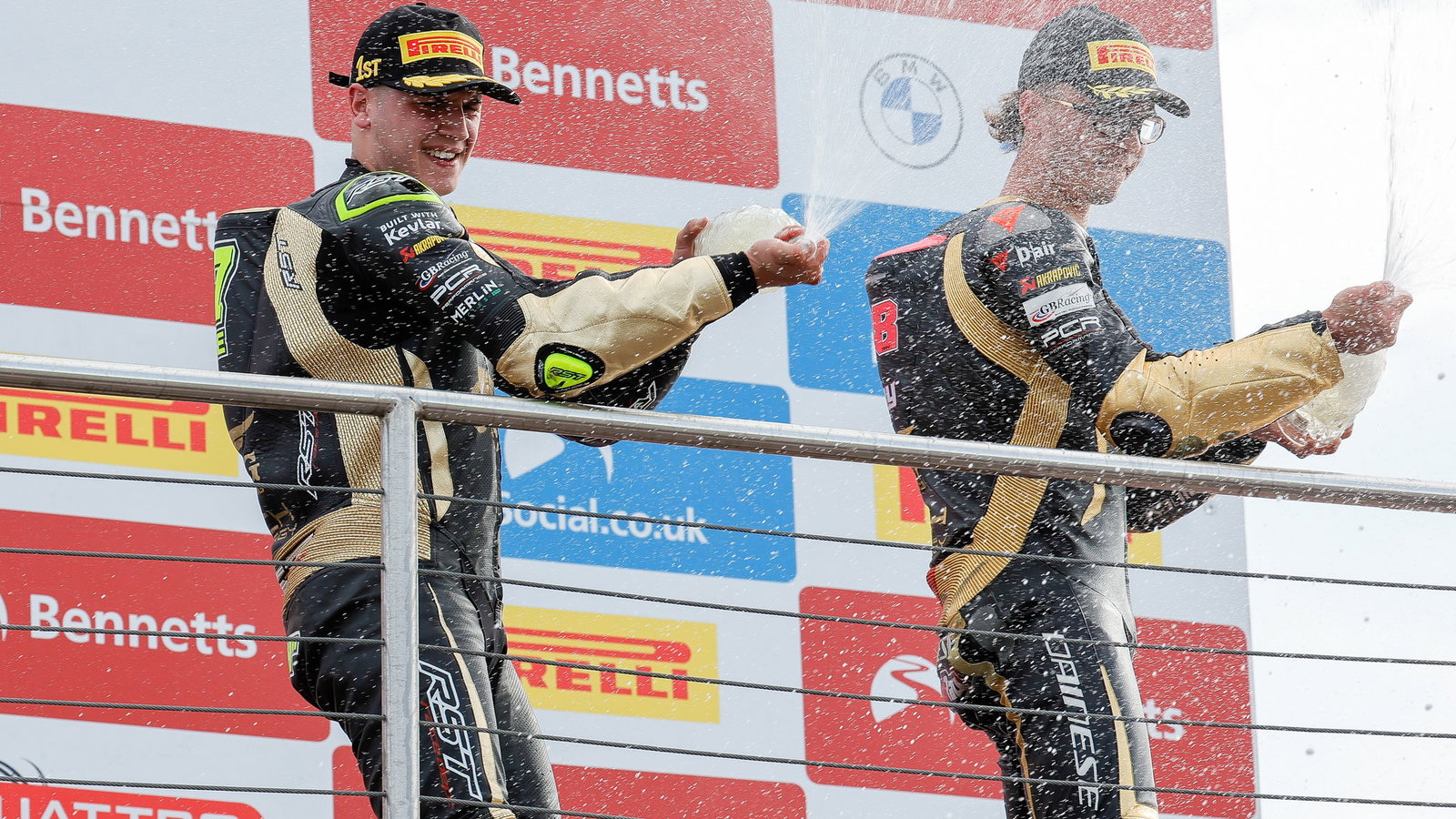 Donington British Superbikes Race one Donington 2022, Ryde, Ray, O'Halloran